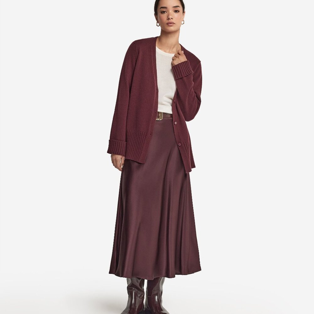 NWT Falconeri 100% Cashmere Ultrasoft V-Neck Cardigan Size S